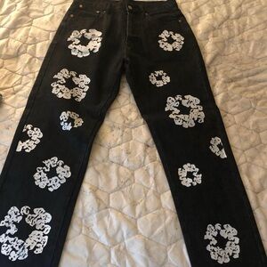 Levi's X Denim tear Jeans.